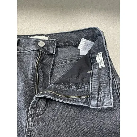 Madewell Jeans Women’s 26 Black The Perfect Vintage High Rise-Fair Trade Denim - Picture 8 of 12